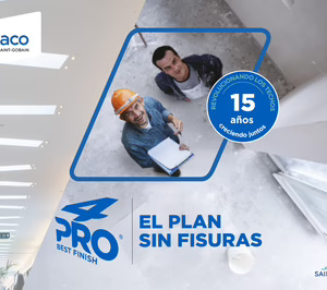 La placa para techos 4PRO de Saint-Gobain Placo cumple 15 años