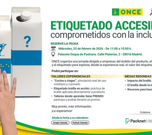 La ONCE enseña a empaquetadores el etiquetado en braille y accesible