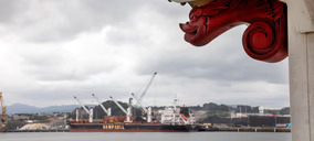 Los temporales de enero también se dejan notar en el tráfico marítimo, que desciende un 4,5%