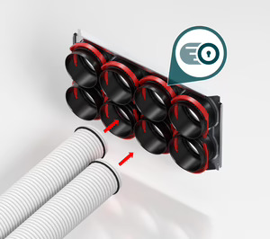 Zehnder amplía su tecnología de optimización de la distribución de aire RapidLock a conductos planos