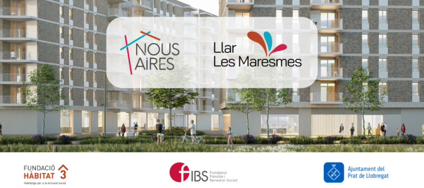 La fundación Fibs promueve 305 viviendas protegidas de alquiler en Barcelona con entrega en 2026