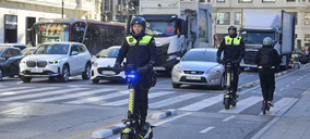 Cecotec ha desarrollado los vehículos de la unidad en patinete de la Policía Local de Valencia