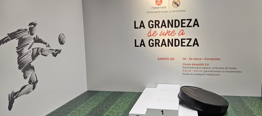 Roborock y Real Madrid, una unión para liderar y ganar títulos