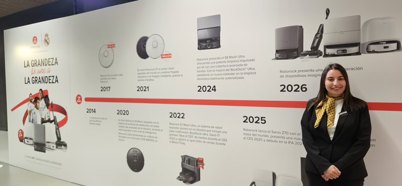 Roborock y Real Madrid, una unión para liderar y ganar títulos