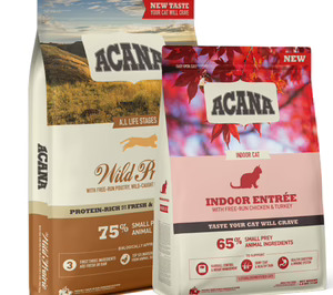 Distrivet asumirá la comercialización de Acana’ y ‘Orijen’ en España y Portugal