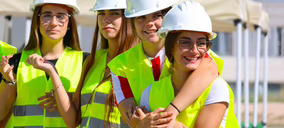 Las mujeres representan el 11,5% de los trabajadores en la construcción en 2025