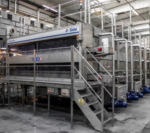 Sidel apuesta por un pasteurizador de túnel de última generación basado en el concepto de contraflujo