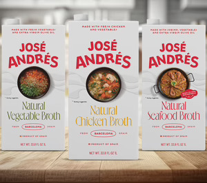 Gallo comercializará caldos en Estados Unidos de la mano del chef José Andrés