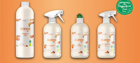 Auchan y EcoX lanzan una gama de limpiadores elaborados a partir de cáscara de naranja