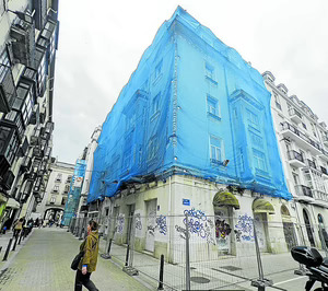 Comienzan las obras para reabrir el antiguo hotel Central de Santander