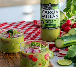 García Millán apuesta por los frutos de la huerta en su nuevo gazpacho