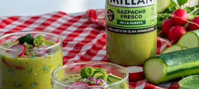 García Millán apuesta por los frutos de la huerta en su nuevo gazpacho