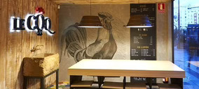 Le Coq incrementará su red con más de media docena de nuevos locales y debutará en Galicia y en la Comunidad Valenciana