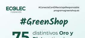Ecolec galardonará la excelencia ambiental a los 75 establecimientos #GreenShop