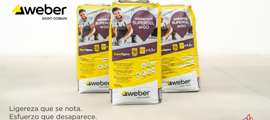 Saint-Gobain Weber amplía su gama de morteros para colocación cerámica
