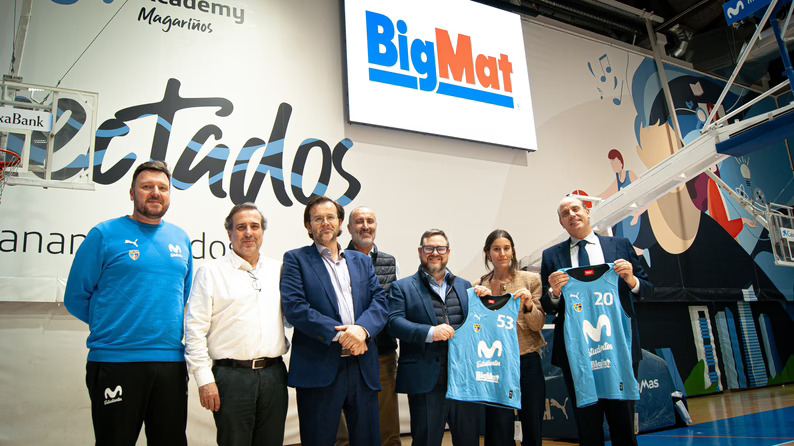 BigMat se convierte en patrocinador oficial de la Escuela Inclusiva Magariños de Movistar Estudiantes