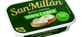 San Millán amplía su gama de untables con una variedad de queso de cabra
