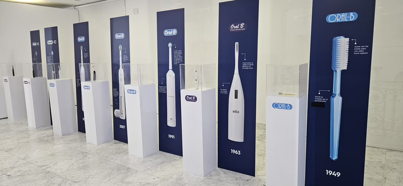 Oral B (P&G) celebra su 40 aniversario