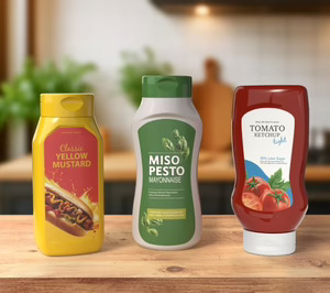 Amcor refuerza su catálogo de tapones con un innovador cierre abatible para salsas