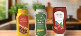 Amcor refuerza su catálogo de tapones con un innovador cierre abatible para salsas