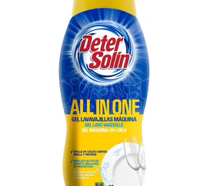 ‘Detersolín’ debuta en la categoría de los lavavajillas a máquina