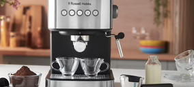 Russell Hobbs desembarca en cafeteras espresso y heladeras