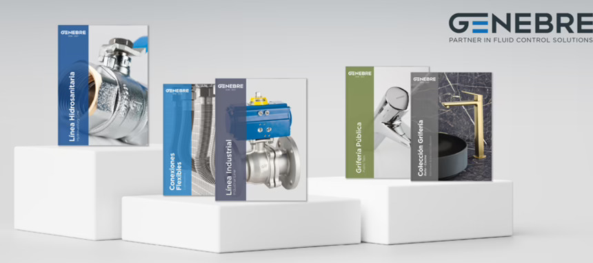 Genebre presenta sus catálogos 2026-2027 con soluciones en valvulería, grifería y accesorios