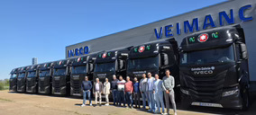 Noriega Grupo Logístico incorpora 10 nuevas unidades Iveco para Estrella Galicia