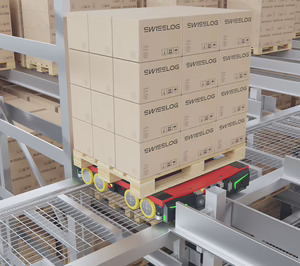 Swisslog amplía su oferta de shuttles automáticos para mercancía paletizada