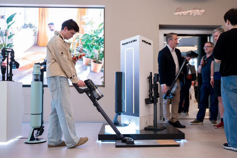 Samsung muestra sus nuevos electrodomésticos Bespoke AI de cocina y hogar para 2026