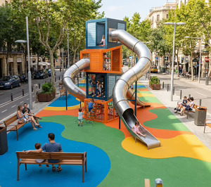 Benito Urban presenta tres colecciones de grandes estructuras de juego para el espacio público