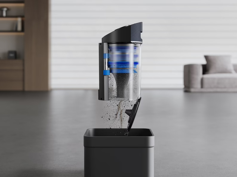 Ecovacs DEEBOT X12, descompone la suciedad antes del fregado