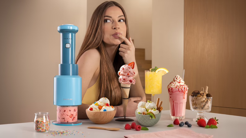 Helados de autor con Cecotec y sus nuevas máquinas