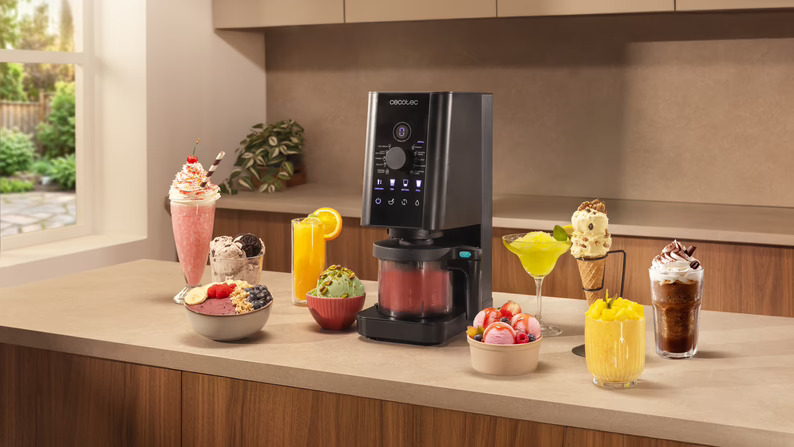 Helados de autor con Cecotec y sus nuevas máquinas