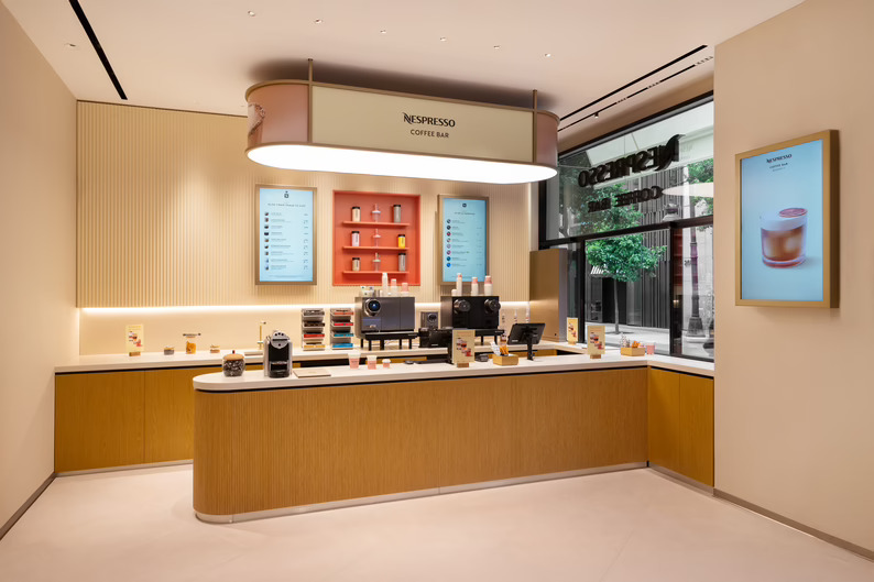 Nespresso abre su primera tienda con cafetería en España