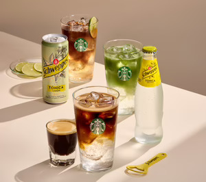 Schweppes y Starbucks inauguran la categoría de coffee tonic