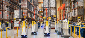 Makro implanta de la mano de DHL robots de Locus en el mayor almacén de su red logística