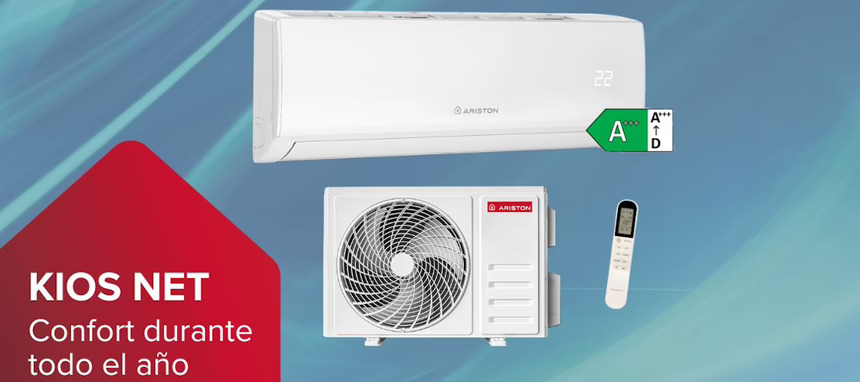 Ariston lanza un nuevo aire acondicionado split con Wi-Fi integrado