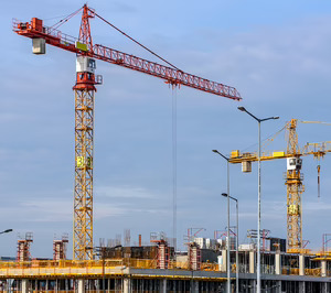 La producción en el sector de la consturcción desciende un 4,3% en marzo