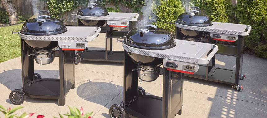 Weber Performer, la gama de carbón que combina cocina conectada con soluciones IoT