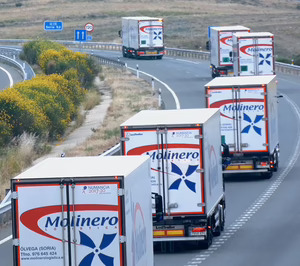 Molinero Logística avanza hacia un nuevo ejercicio récord, tras ampliar su cobertura con más instalaciones, servicios y vehículos