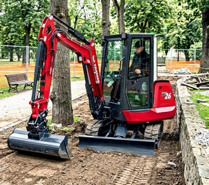 Yanmar presenta dos nuevas miniexcavadoras