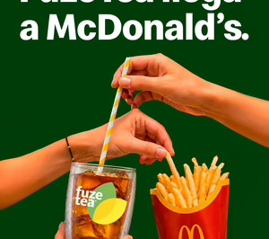 Fuze Tea desembarca en McDonalds con una alianza estratégica