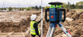 Bosch presenta un nuevo nivel láser rotativo con control remoto