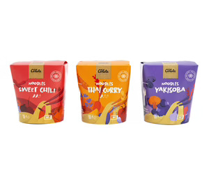 Carlota Foods lanza su nueva gama de noodles asiáticos en formato caja take away