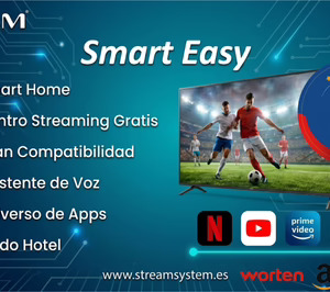 Stream System presenta sus televisores Smart Easy con 5 años de garantía y Whale TV