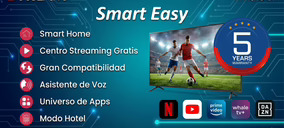 Stream System presenta sus televisores Smart Easy con 5 años de garantía y Whale TV