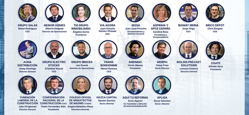 El II Congreso de la Semana Internacional de la Construcción by Alimarket presentará unas cincuenta ponencias de altos directivos