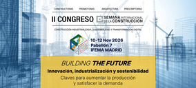 El II Congreso de la Semana Internacional de la Construcción by Alimarket presentará unas cincuenta ponencias de altos directivos