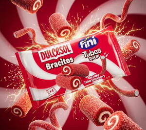 Bollería con sabor a chuches, el nuevo cobranding que ha unido a Fini y Dulcesol